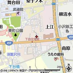 福島県喜多方市下江3701周辺の地図