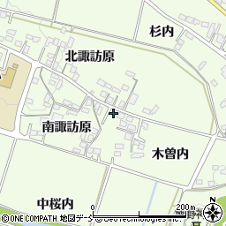 福島県福島市松川町木曽内5周辺の地図