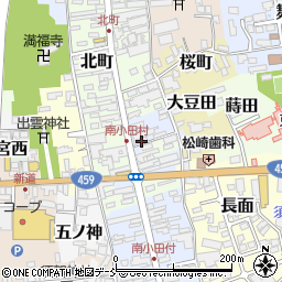福島県喜多方市南町2893周辺の地図