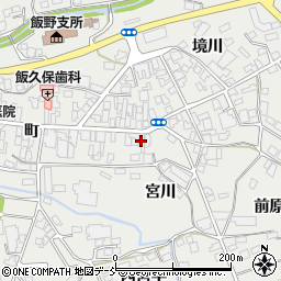 福島県福島市飯野町町17周辺の地図