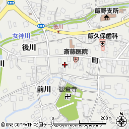 福島県福島市飯野町町95周辺の地図