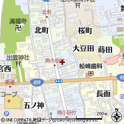 福島県喜多方市南町2894周辺の地図