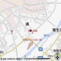 新潟県燕市溝223周辺の地図