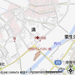 新潟県燕市溝223周辺の地図