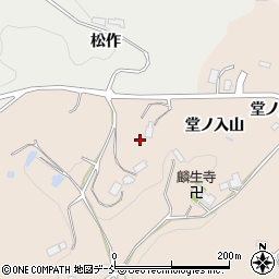 福島県伊達郡川俣町西福沢山田周辺の地図