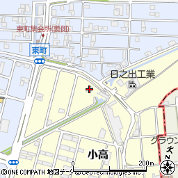 須頃郷土地改良区周辺の地図