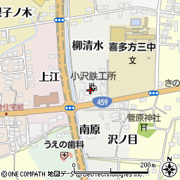 福島県喜多方市柳清水3394-6周辺の地図