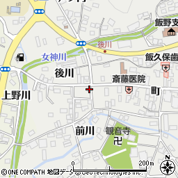 福島県福島市飯野町町104周辺の地図