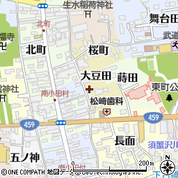 福島県喜多方市大豆田3019周辺の地図