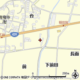 福島県喜多方市岩月町橿野前1873周辺の地図