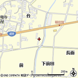 福島県喜多方市岩月町橿野前1881周辺の地図