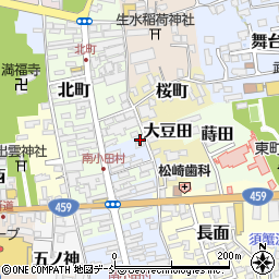 福島県喜多方市南町2897周辺の地図