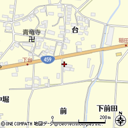 福島県喜多方市岩月町橿野前1861周辺の地図