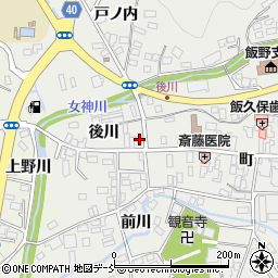 福島県福島市飯野町町101-4周辺の地図
