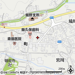 福島県福島市飯野町町41周辺の地図