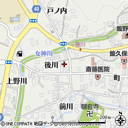 福島県福島市飯野町町101周辺の地図