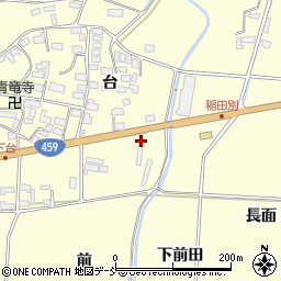 福島県喜多方市岩月町橿野前1871周辺の地図