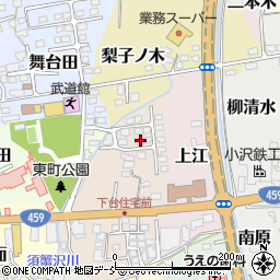 福島県喜多方市下江3671周辺の地図