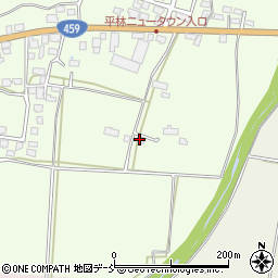 福島県喜多方市関柴町平林（南ノ前）周辺の地図