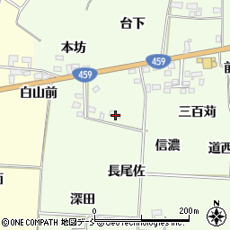 福島県喜多方市関柴町平林本坊1234周辺の地図