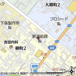 新潟フォーム株式会社周辺の地図