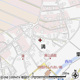 新潟県燕市溝244周辺の地図