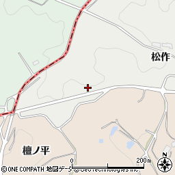 福島県伊達郡川俣町鶴沢衣山周辺の地図