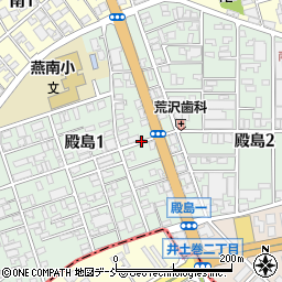 新潟県燕市殿島周辺の地図