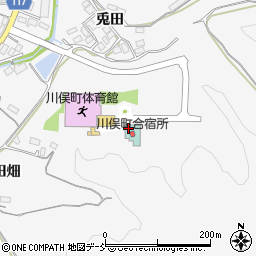 川俣町役場　川俣町合宿所周辺の地図