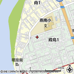青芳製作所殿島工場周辺の地図