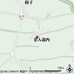 福島県福島市松川町水原金入道内周辺の地図