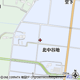 福島県南相馬市原町区下北高平（北中谷地）周辺の地図