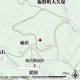 福島県福島市飯野町大久保高石山周辺の地図