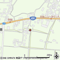 福島県喜多方市関柴町平林地利前1011周辺の地図