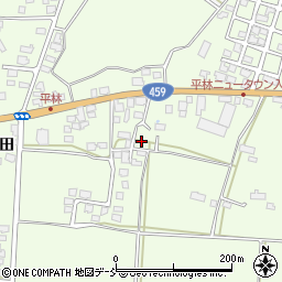 福島県喜多方市関柴町平林地利前1048周辺の地図