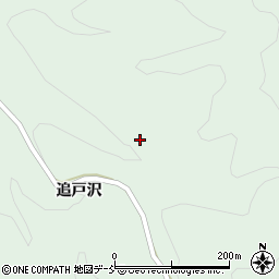福島県伊達郡川俣町飯坂不動沢周辺の地図