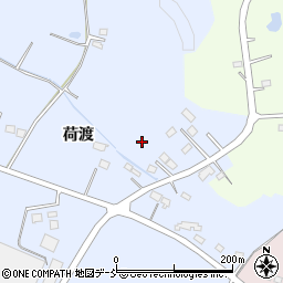 福島県南相馬市原町区下北高平（荷渡）周辺の地図