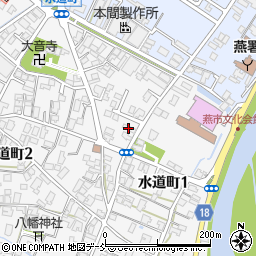 丸山研材店周辺の地図