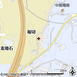 福島県福島市松川町金沢（堀切）周辺の地図