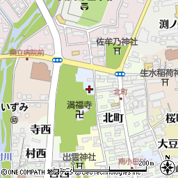 〒966-0061 福島県喜多方市馬場の地図