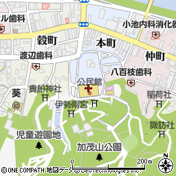 加茂市市民サービスセンター周辺の地図