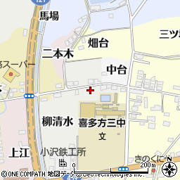 福島県喜多方市柳清水3422周辺の地図
