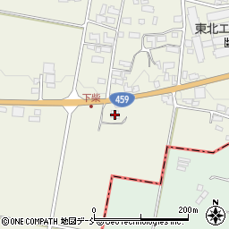 福島県喜多方市関柴町下柴道下周辺の地図