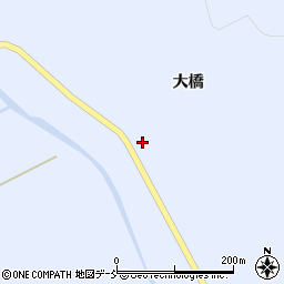 福島県相馬郡飯舘村飯樋大橋163-1周辺の地図
