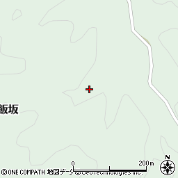 福島県伊達郡川俣町飯坂糀ヶ入周辺の地図