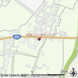 福島県喜多方市関柴町平林土合周辺の地図