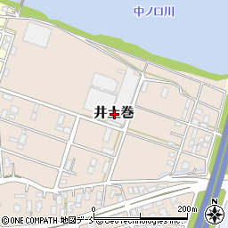 新潟県燕市井土巻周辺の地図