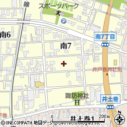 新潟県燕市南7丁目11周辺の地図