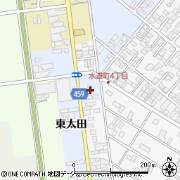 銀の麦周辺の地図