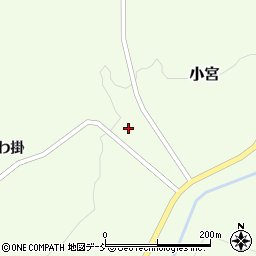 福島県相馬郡飯舘村小宮くつわ掛47周辺の地図